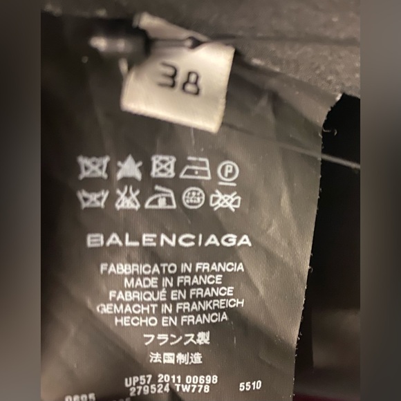 BALENCIAGA WOOL COAT - Picture 7 of 8